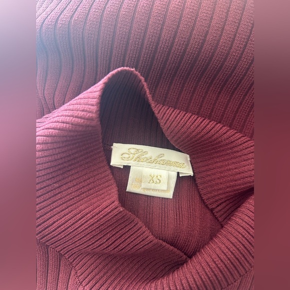 Shoshanna Alexa Three Quarter Sleeve Faux Leather And Knit Combo Dress - Picture 13 of 16